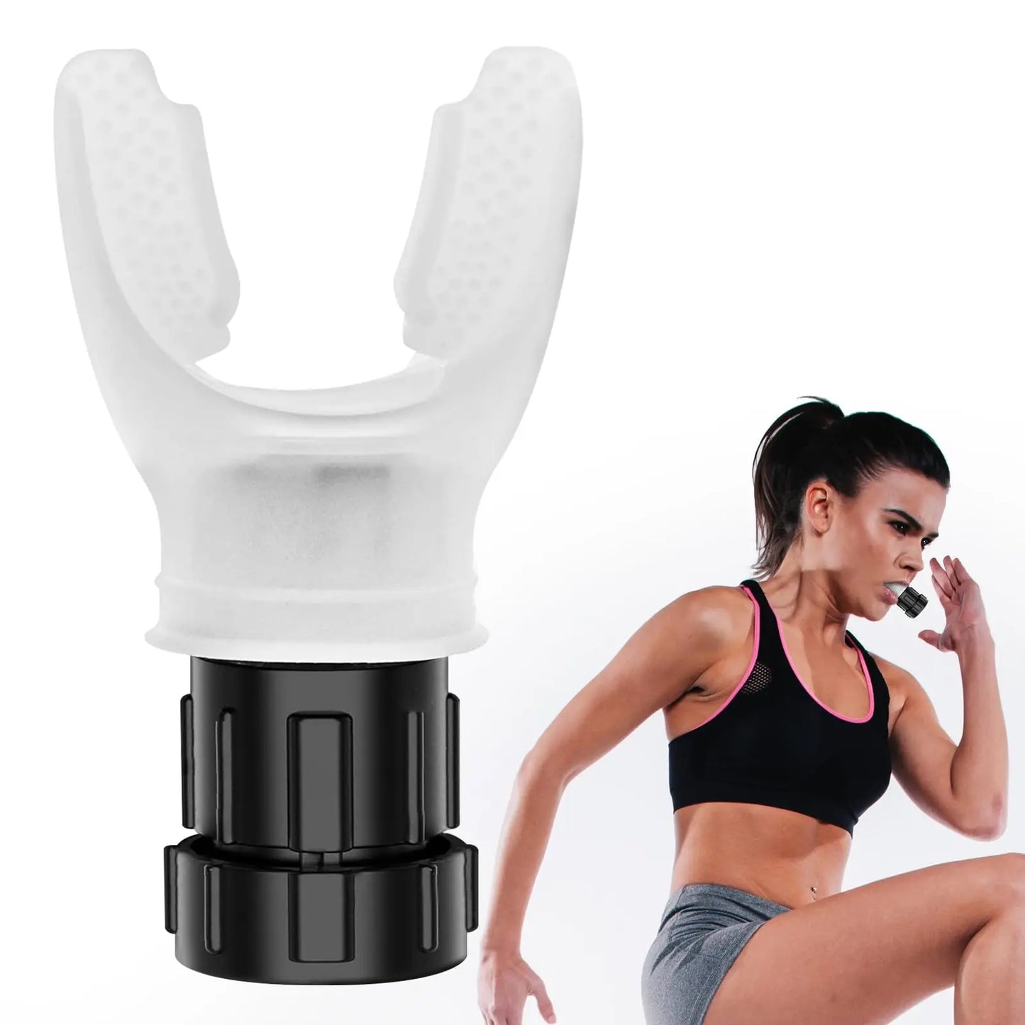 Portable Breathing Exerciser Sports Vital Capacity Adjustable Fitness Trainer Improve Endurance And Reduce Shortness of Breath