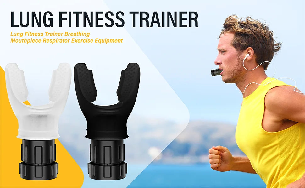 Portable Breathing Exerciser Sports Vital Capacity Adjustable Fitness Trainer Improve Endurance And Reduce Shortness of Breath