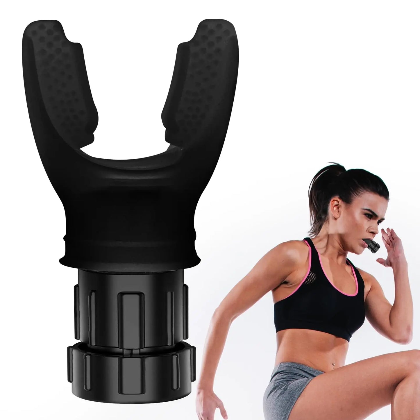 Portable Breathing Exerciser Sports Vital Capacity Adjustable Fitness Trainer Improve Endurance And Reduce Shortness of Breath