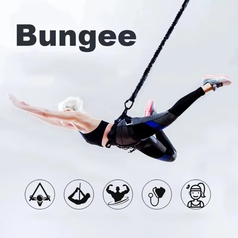 New Design Trampoline Jump Harness for Sale fitness bungee cords