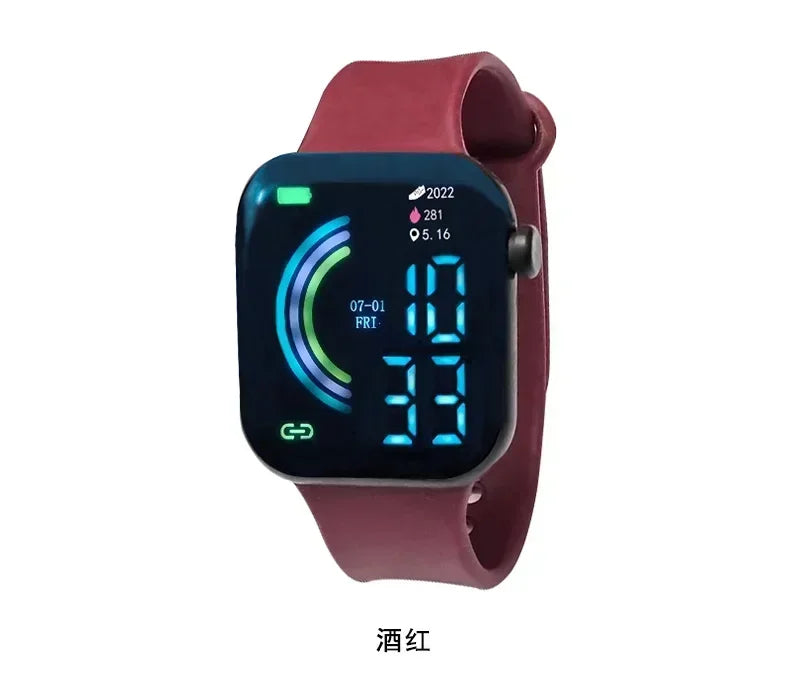 Disposable Smart Watch for Men Women Sport Watches Call Waterproof Connected Cell Phone Fitness Digital Watches Non Rechargeable