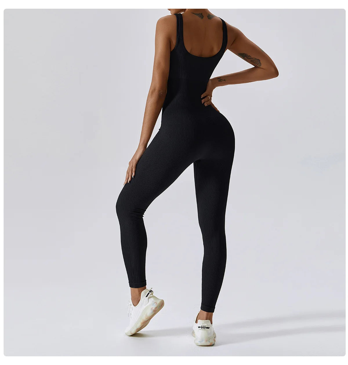 Spring Seamless One-Piece Yoga Suit Dance Belly Tightening Fitness Workout Set Stretch Bodysuit Gym Clothes Push Up Sportswear