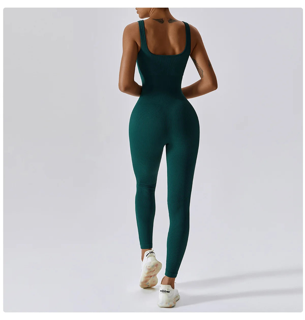 Spring Seamless One-Piece Yoga Suit Dance Belly Tightening Fitness Workout Set Stretch Bodysuit Gym Clothes Push Up Sportswear