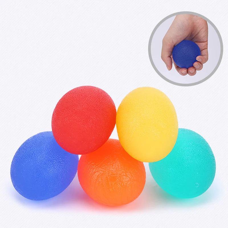 Hand Grip Egg Gripping Ball Finger Trainer Gym Fitness Home Exercise Equipment Antistress Handgrip Expander Muscle Strengthener