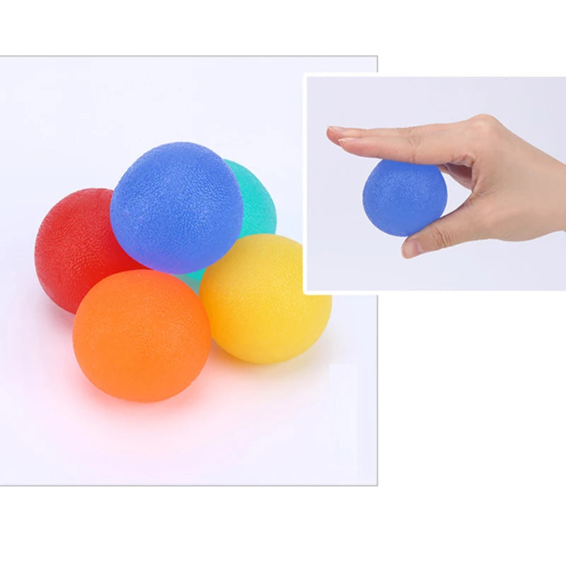 Hand Grip Egg Gripping Ball Finger Trainer Gym Fitness Home Exercise Equipment Antistress Handgrip Expander Muscle Strengthener