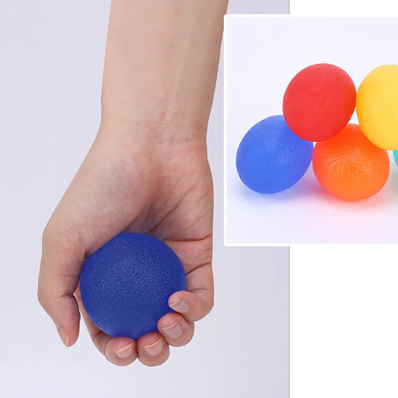 Hand Grip Egg Gripping Ball Finger Trainer Gym Fitness Home Exercise Equipment Antistress Handgrip Expander Muscle Strengthener