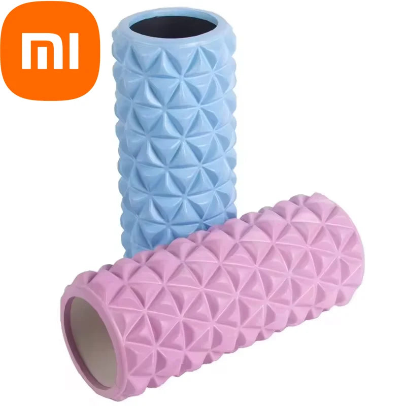 Xiaomi 30cm Yoga Column Foam Fitness Muscle Training Pilates Sports Massage Foam Roller Grid Trigger Point Therapy Home Exercise