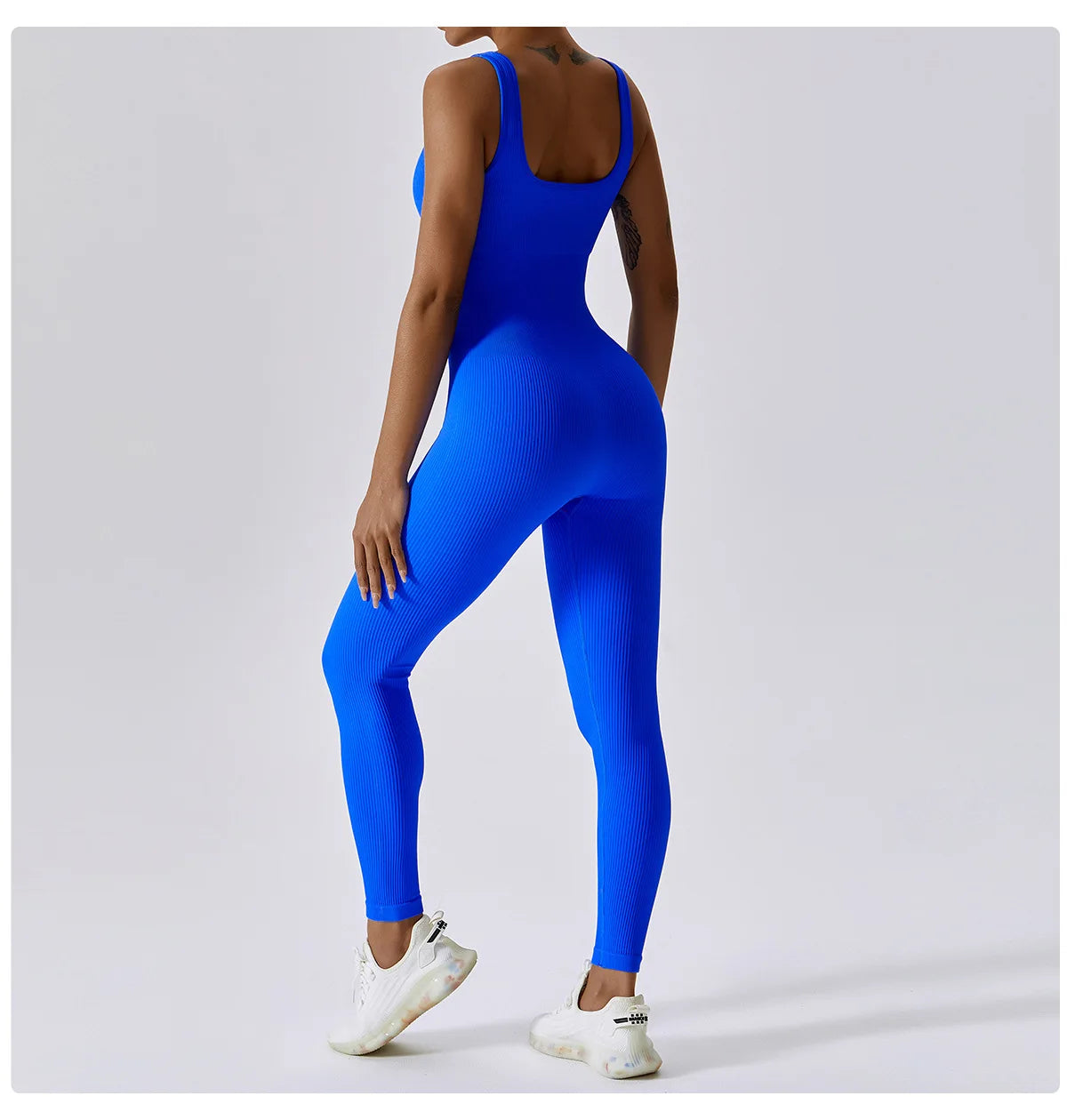 Spring Seamless One-Piece Yoga Suit Dance Belly Tightening Fitness Workout Set Stretch Bodysuit Gym Clothes Push Up Sportswear