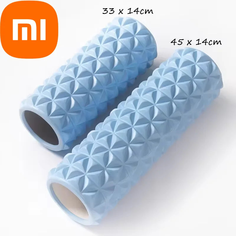 Xiaomi 30cm Yoga Column Foam Fitness Muscle Training Pilates Sports Massage Foam Roller Grid Trigger Point Therapy Home Exercise