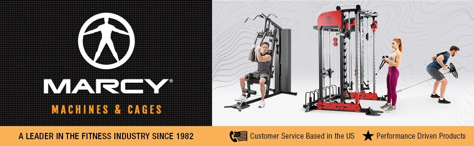 Pro Deluxe Cage System with Weightlifting Bench All-in-One Home Gym Equipment PM-5108,Black/Silver