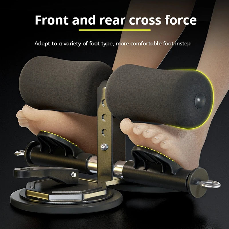 Gym Equipment Double suction cup sit up assist Assistant Exercised Abdomen Arms Stomach Thighs Legs Home Fitness Portable Tool