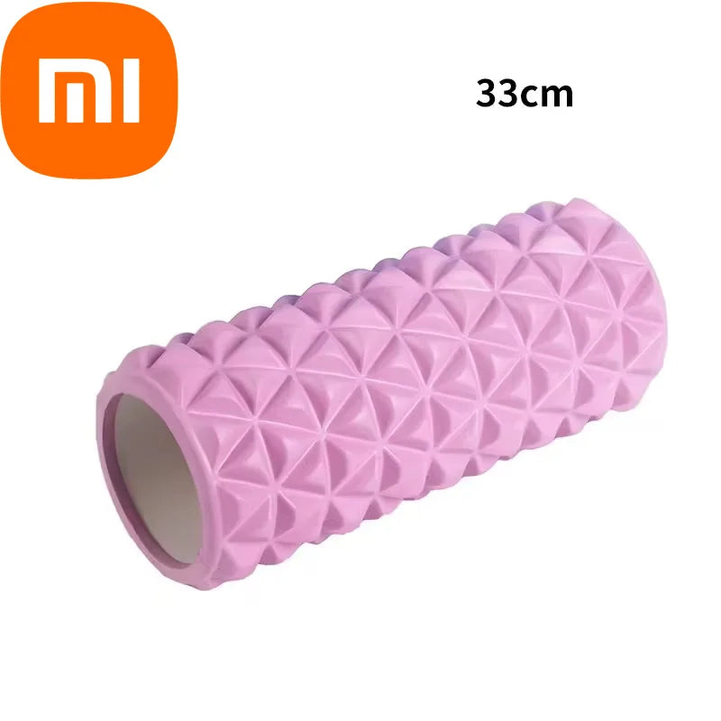 Xiaomi 30cm Yoga Column Foam Fitness Muscle Training Pilates Sports Massage Foam Roller Grid Trigger Point Therapy Home Exercise