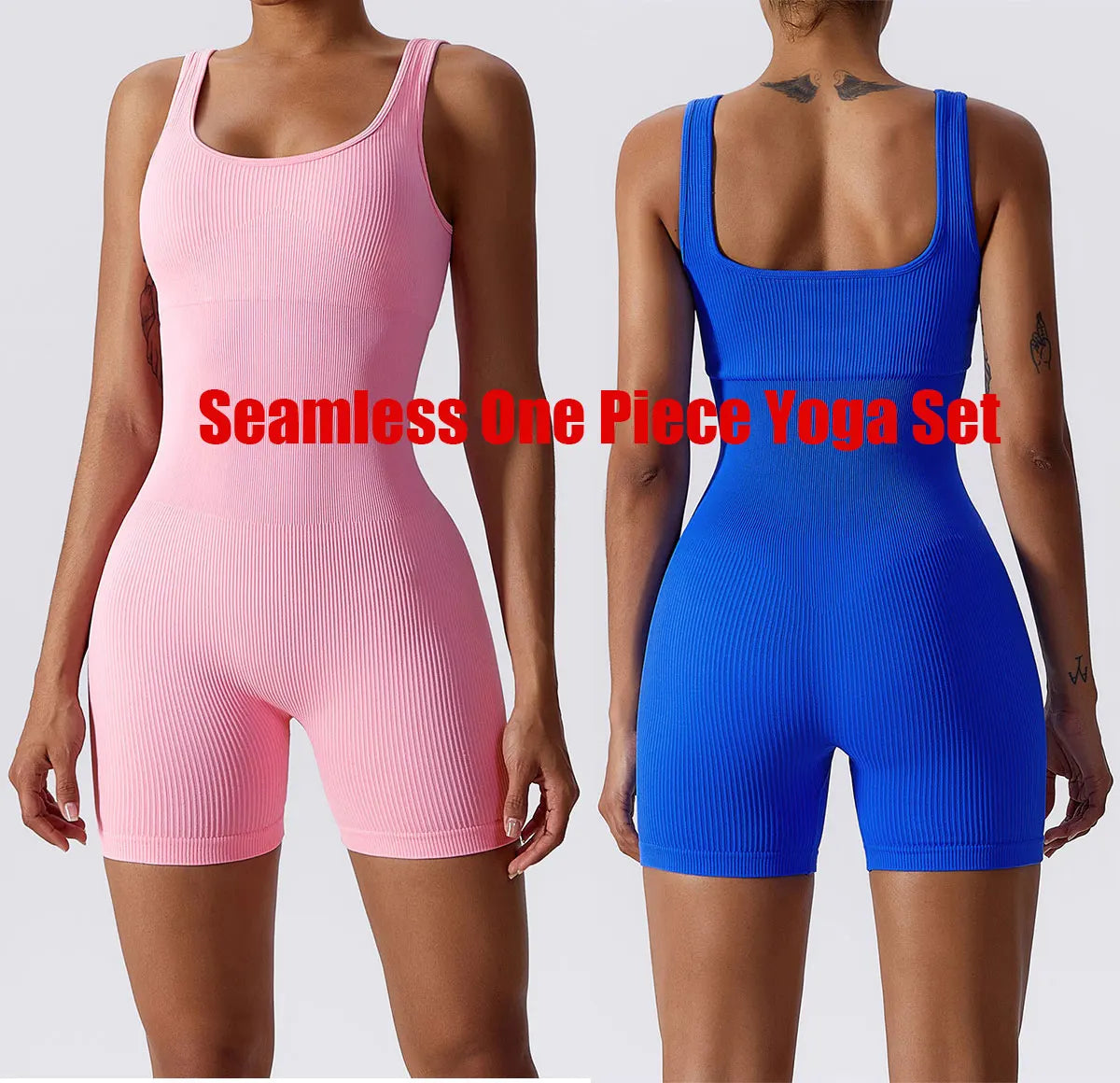 Spring Seamless One-Piece Yoga Suit Dance Belly Tightening Fitness Workout Set Stretch Bodysuit Gym Clothes Push Up Sportswear